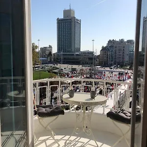 Great View Of Taksim Square, Luxury Furnished On Main Street Of Taksim, Partial Sea View Istanbul